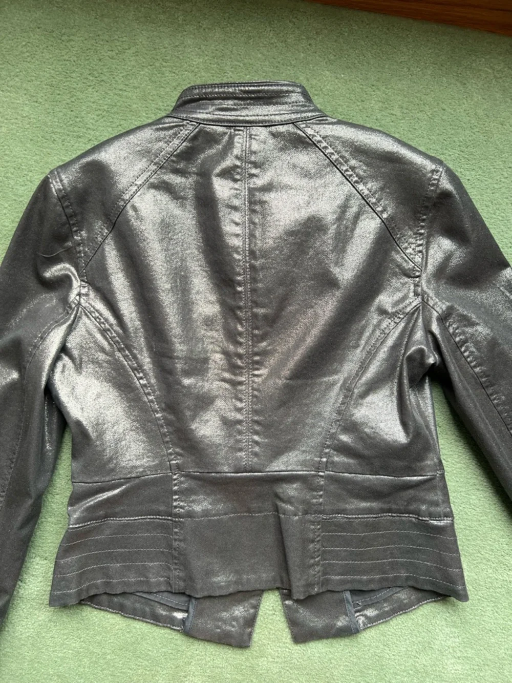 White House Black Market Petite Metallic Jacket